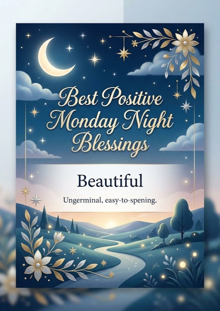 best-positive-monday-night-blessings