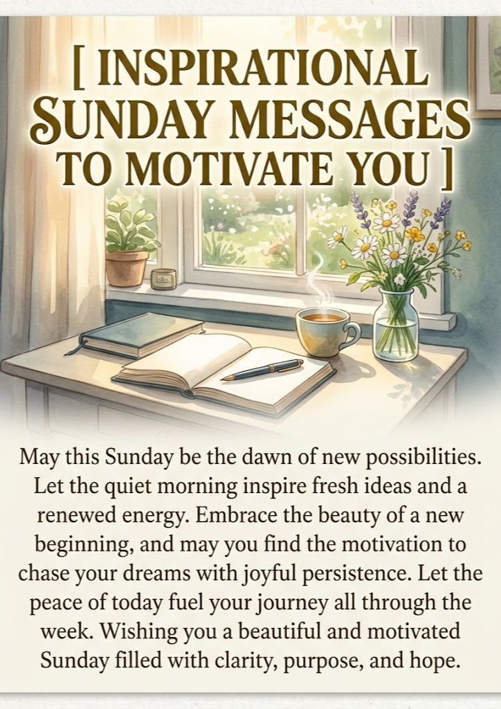 inspirational-sunday-messages-to-motivate-you