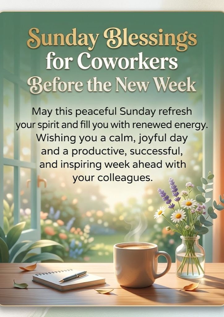 sunday-blessings-for-coworkers-before-the-new-week